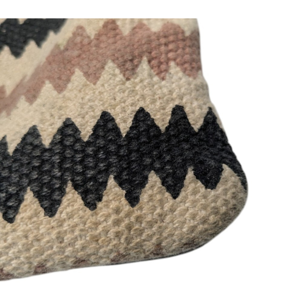 Myra Bag Brown Beige Pink Chevron Print Leather Crossbody Bag Western Boho - Picture 8 of 11